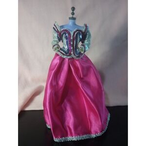 Vintage Opening Night Barbie Fashion Outfit Janet Goldblatt Mattel Pink Gown...